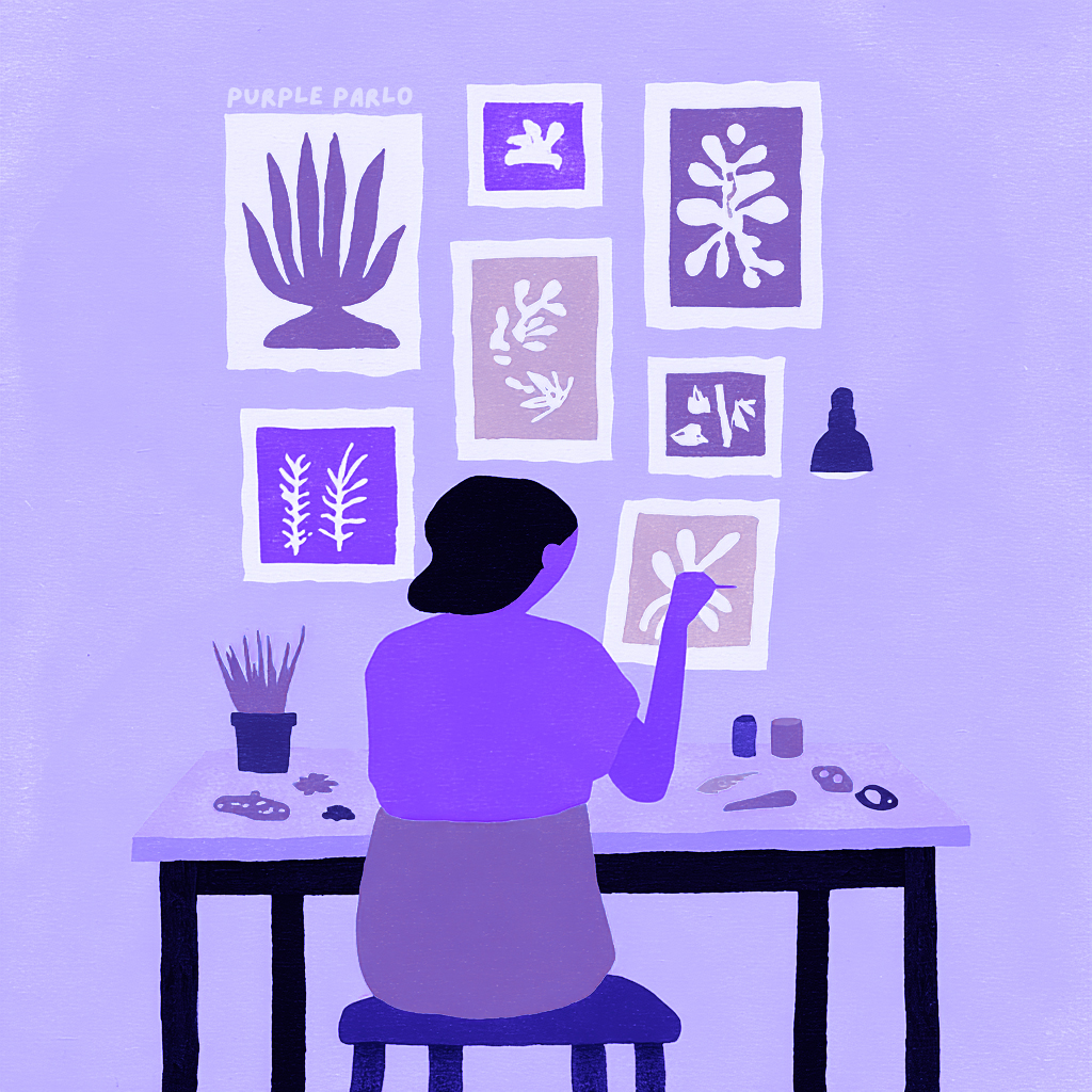 Minimalist illustration translating emotional chaos into clarity